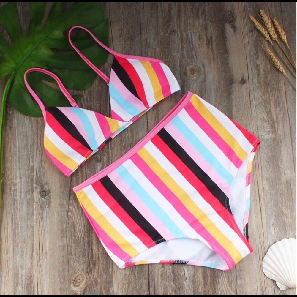 High waist bikini